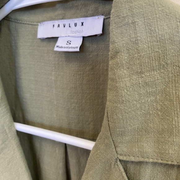 Favlux sleeveless button front dress - Picture 5 of 5